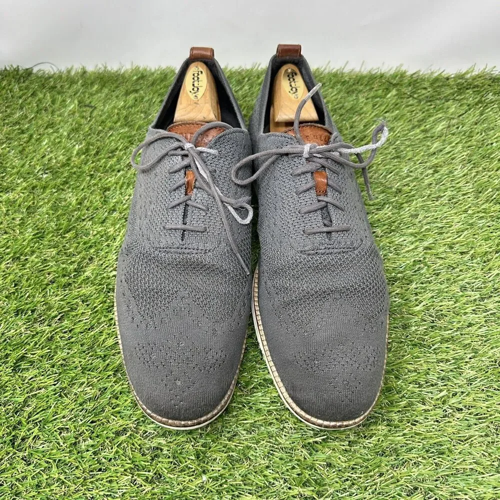 Cole Haan Original Grand Stitchlite Wingtip Oxford Gray C27961 Men’s Size 11.5 M